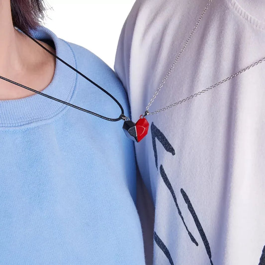 Collar de Pareja de Corazón imantado
