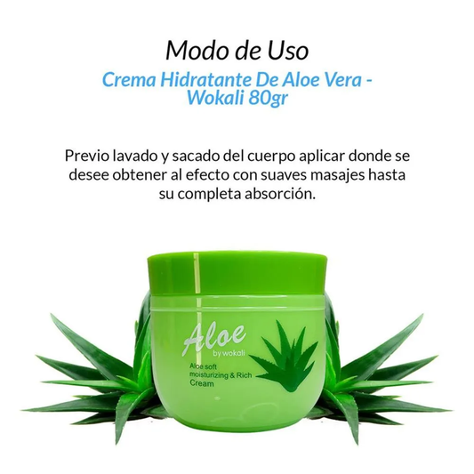 Crema Hidratante De Aloe